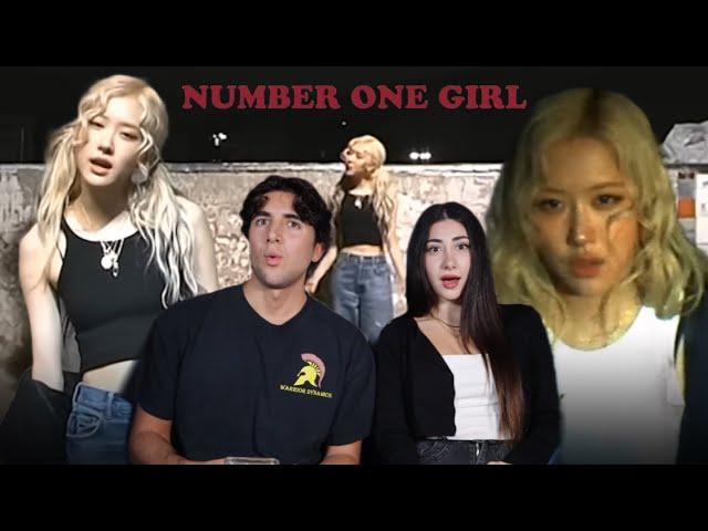 ROSÉ - number one girl (official music video) REACTION!!