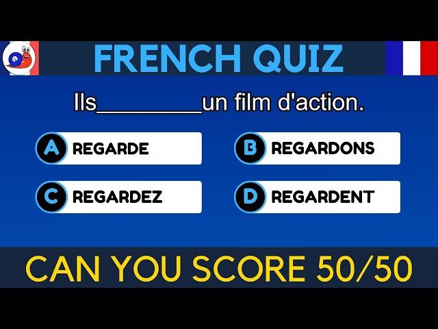 French Quiz: 50 Questions to Test your Skills [A1-A2]