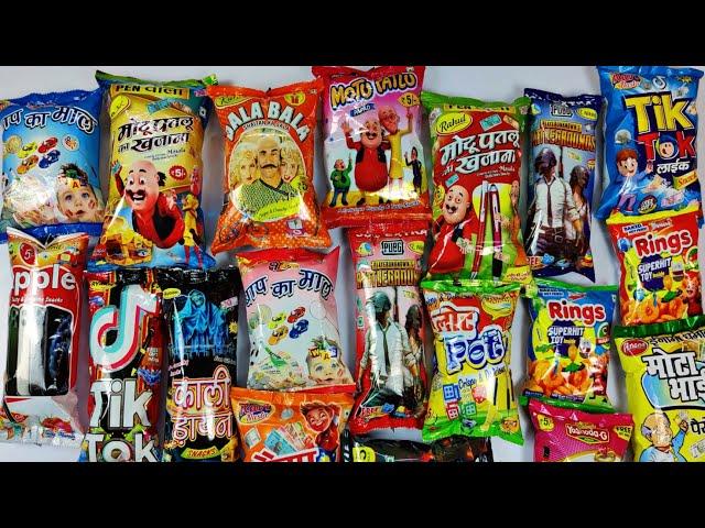 Latest Big Collection of Snacks with free gifts inside unboxing and review