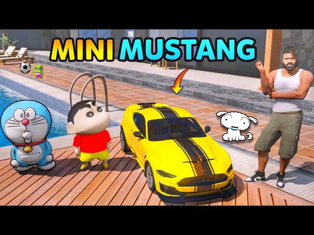 Franklin & Shinchan Buy Mini Ford Mustang in GTA 5 | GTA 5 Gameplay