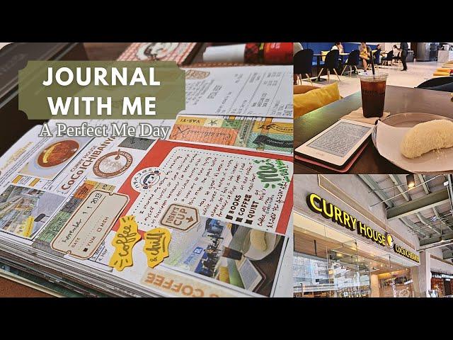 Journal with Me ‍ A Perfect Me Day  Collage + Memory Keeping Tips