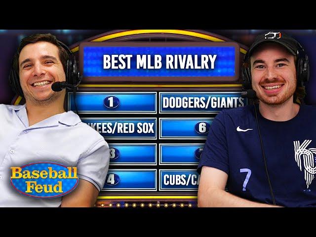 Family Feud: MLB Baseball Edition (we polled over 1,700 baseball fans...)