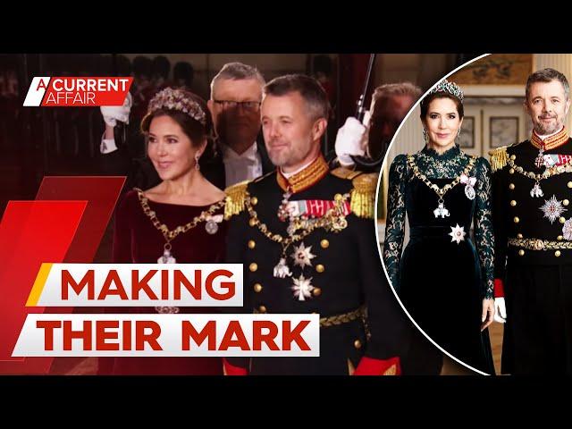 King Frederik and Queen Mary mark first year of their reign | A Current Affair