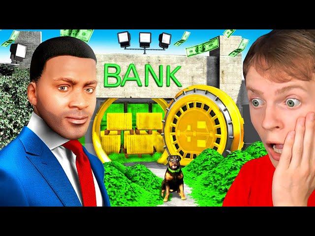 GTA 5 - Franklin's House is the NEW Bank! (Upgrade)