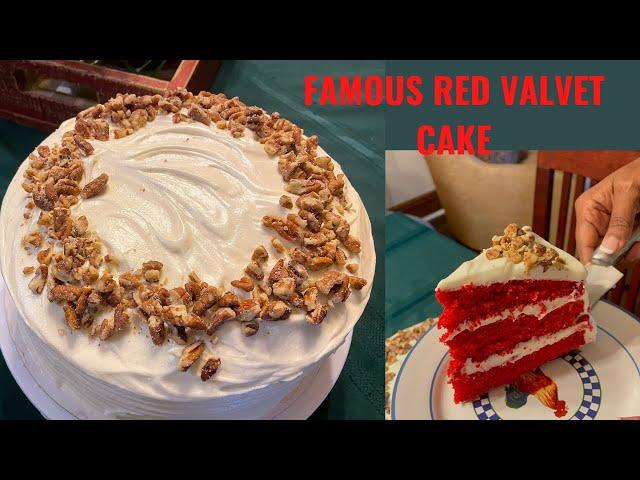 WORLDFAMOUS RED VELVET CAKE#EricandTeresa #RedVelvetCake #RedVelvetCakeRecipe