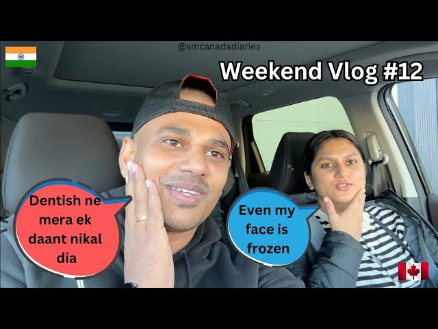 Why we drive 200 kms for Groceries in Canada | Weekend Vlog 12 | Indian couple in Winnipeg, Canada