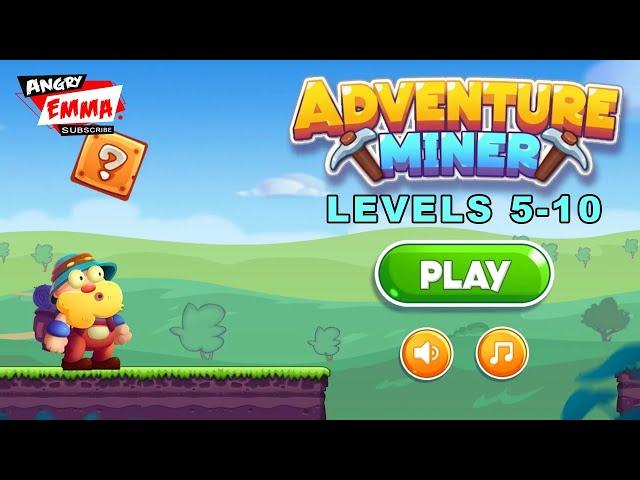 Miner Adventure : Super Run - Levels 5-10