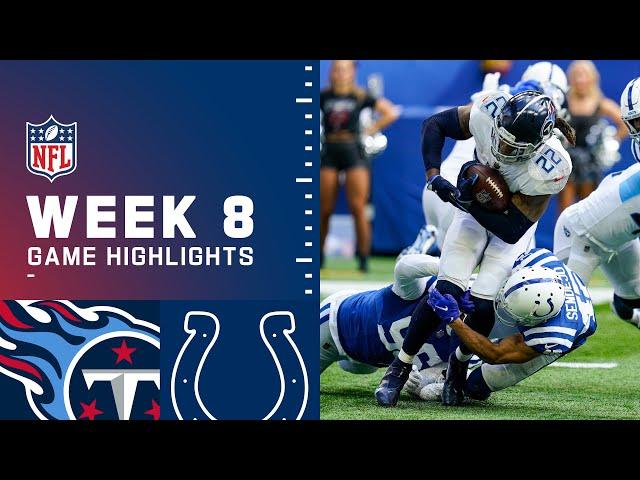 Titans vs. Colts Week 8 Highlights | NFL 2021