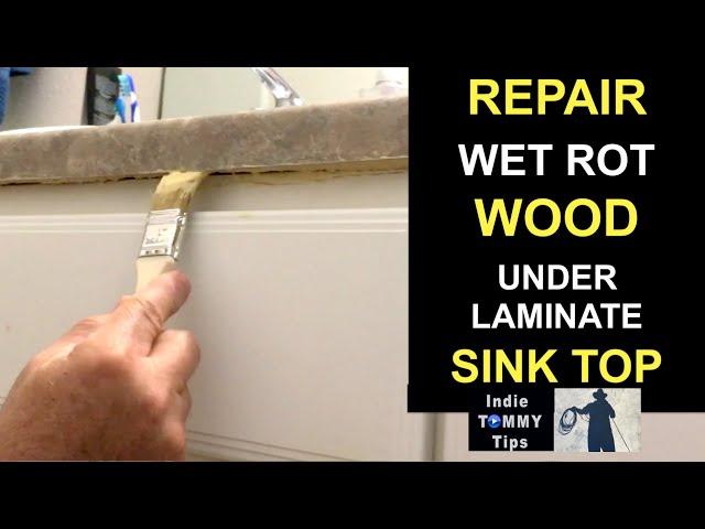 Rotted under countertop Repair - Quick Fix