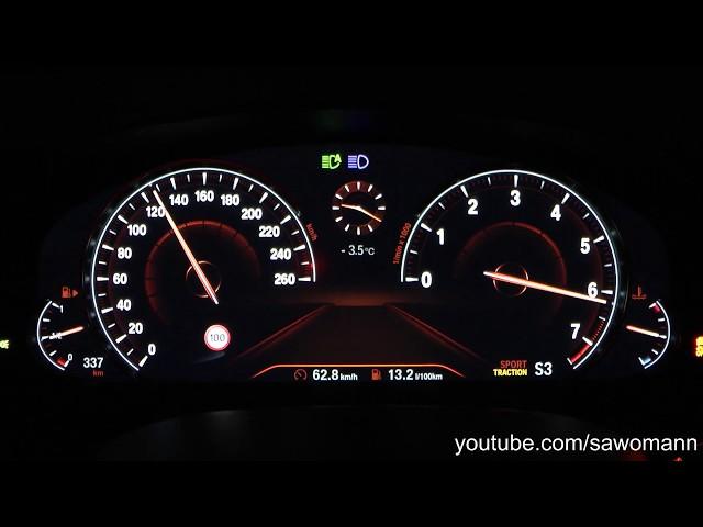 2018 BMW 530i Touring 252 HP 0-100 km/h & 0-100 mph Acceleration