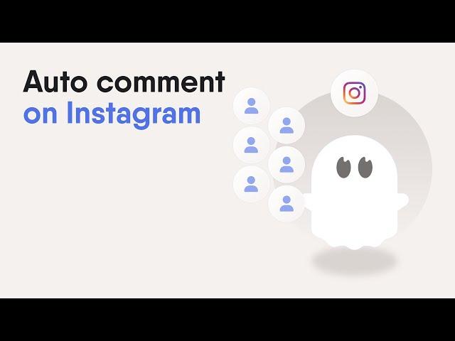 Instagram Auto Commenter- Auto comment on a list of posts on Instagram