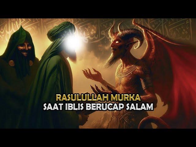 RASULULLAH PERNAH TIDAK MENJAWAB SALAM ! Raja Iblis Sampai Pucat Melihatnya | Sejarah Islam