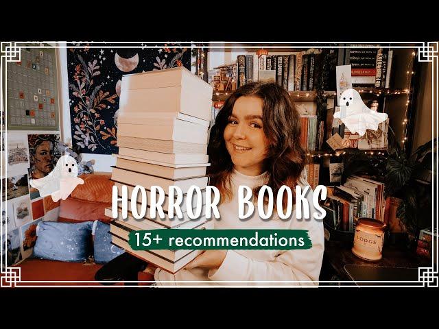 Horror book recommendations for Spooky Season  