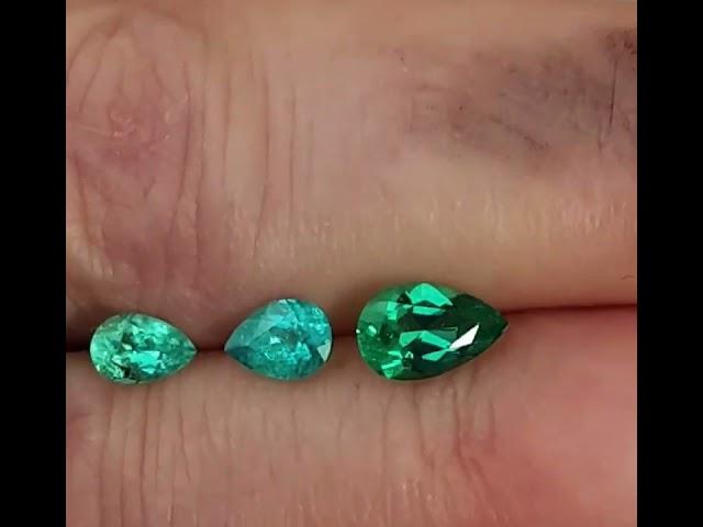 Blue and green paraiba