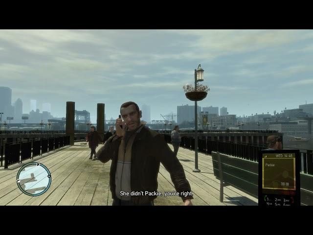 Packie calls Niko after his sister's death - GTA 4