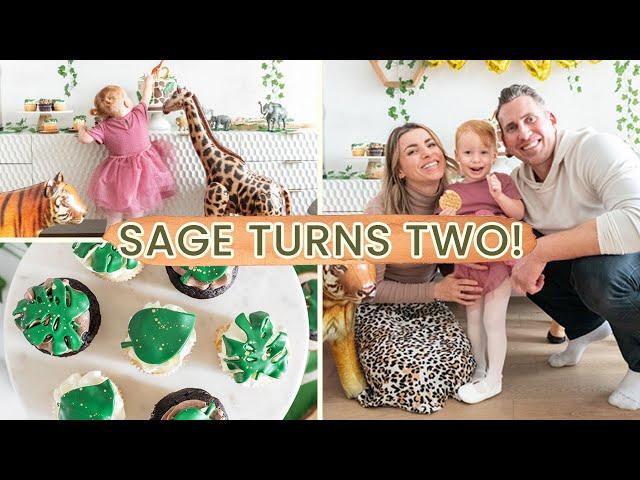 Our Baby’s 2nd Birthday Party! Sage’s Second Birthday Vlog!