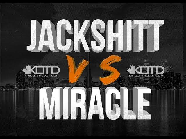 KOTD - Rap Battle - Jack Shitt vs Miracle