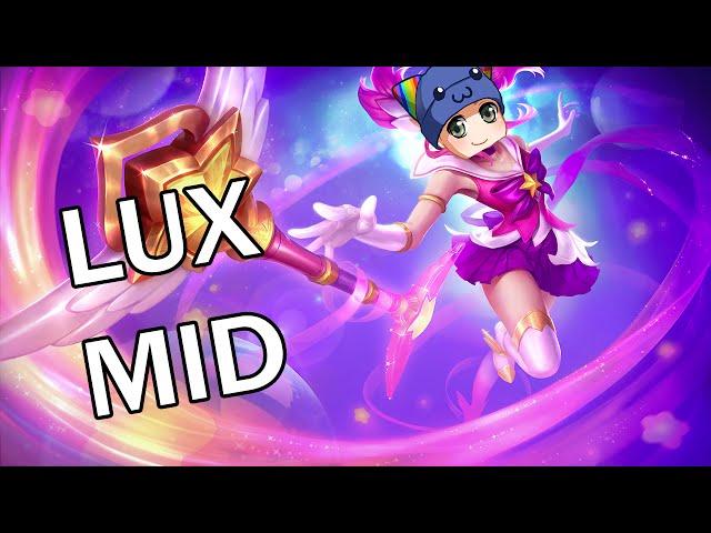 League of Legends - Lux Mid - Full Gameplay Commentary