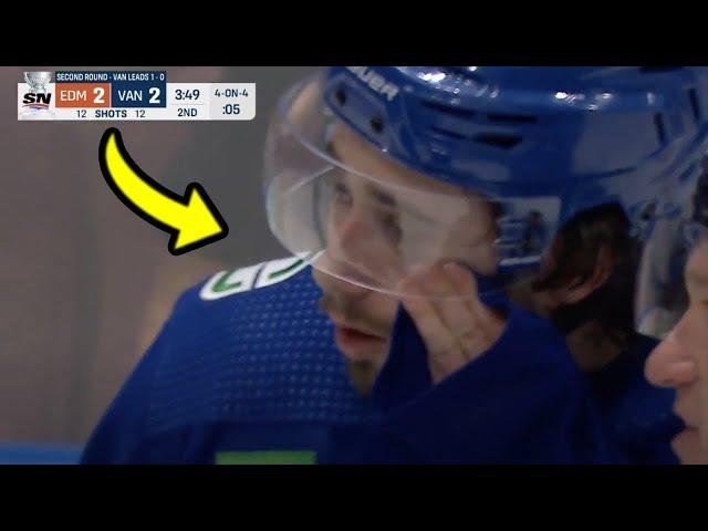 This Canucks game was just CRAZY to watch...