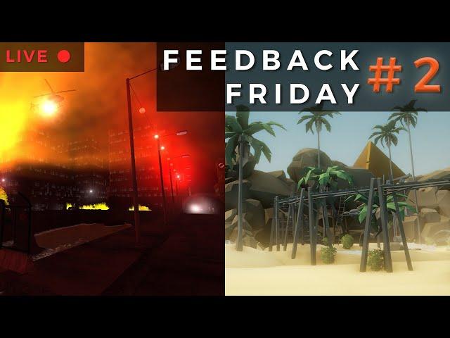 Feedback Friday #2: Breaking Lockdown, and Escape to the Nile