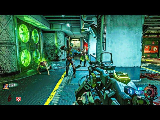 BLACK OPS 3 ZOMBIES: MOON GAMEPLAY! (NO COMMENTARY)