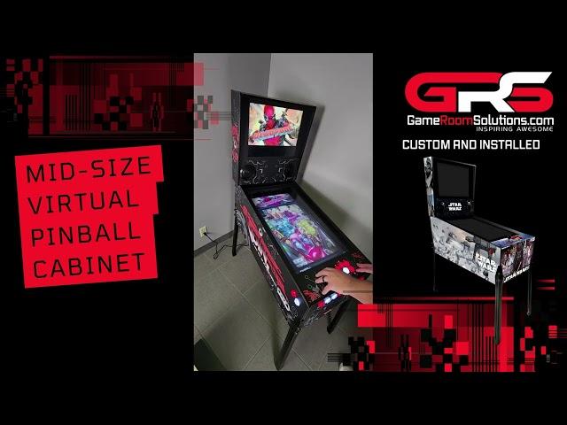 GRS Virtual Pinball Cabinet with 32 Playfield