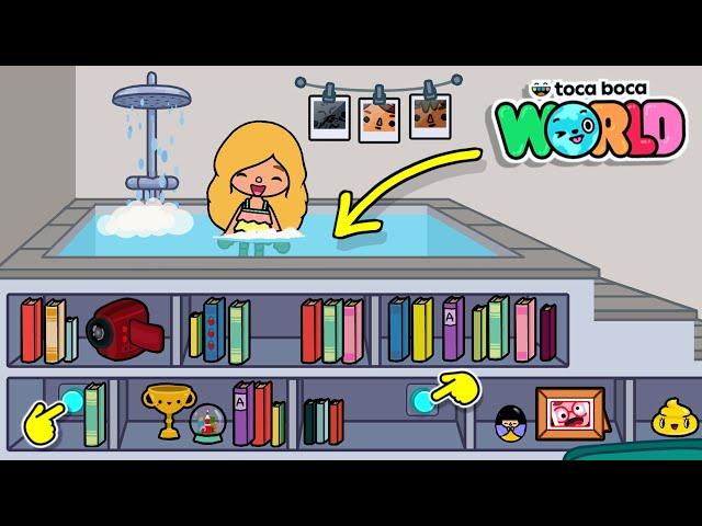 OPEN A FREE POOL IN YOUR HOUSE // TOCA BOCA WORLD // HAPPY TOCA