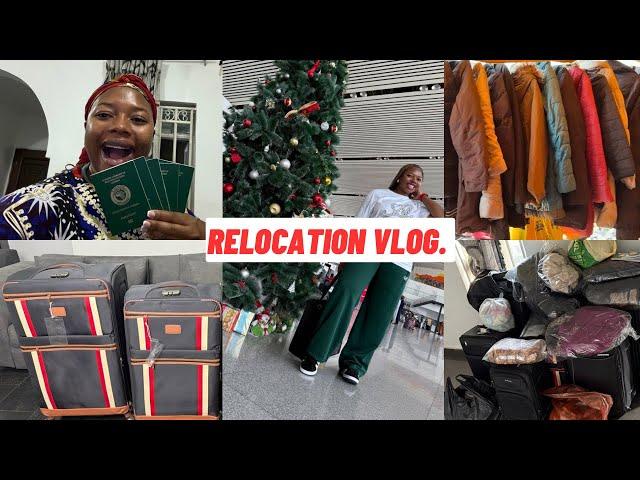 WE RELOCATED!!!!| VISA APPLICATION PROCESS| WINTER JACKET SHOPPING| LAST DAYS IN NIGERIA.