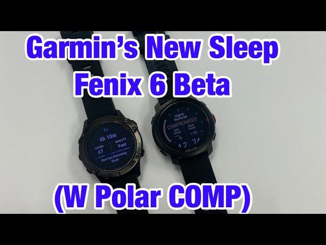 Garmin’s New Sleep Aspects for Fenix 6 Overview/Review & Polar Comparison FitGearHunter.com