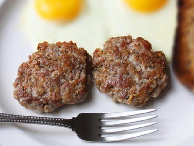 Breakfast Sausage Patties - Homemade Pork Breakfast Sausage Recipe