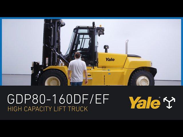 Yale GDP80-160DF/EF - High Capacity Lift Truck