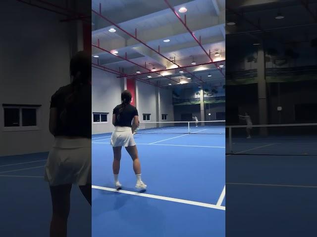 무조건 피니시까지 돌린다는 집념하나로 빡테 #tennis