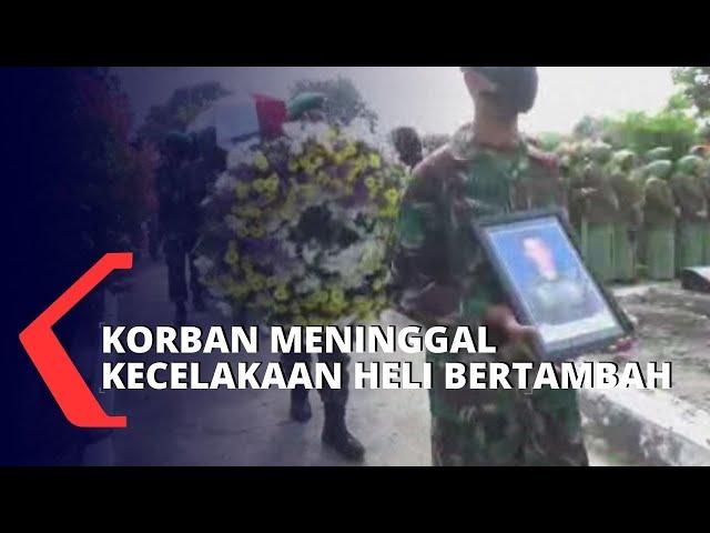 Dirawat Satu Minggu, Prajurit Korban Kecelakaan Helikopter MI-17 Meninggal Dunia