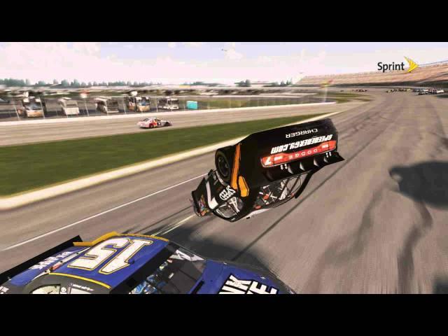 Nascar the Game 2011 DLC Blowover #4