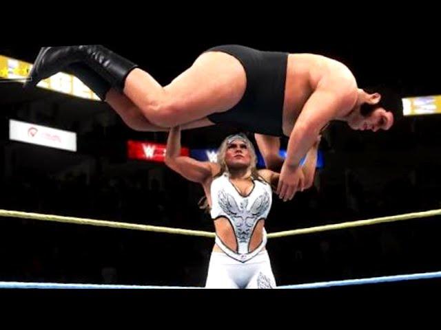 WWE 2k20: Beth Phoenix vs Andre the Giant, Intergender Wrestling