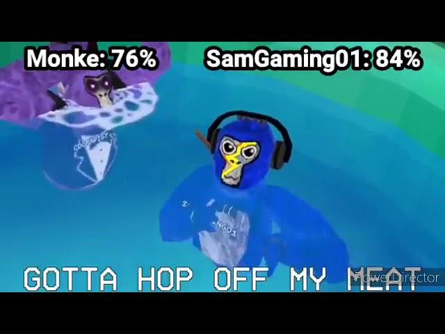 Monke Vs SamGaming01 (Diss Track With Healthbars)