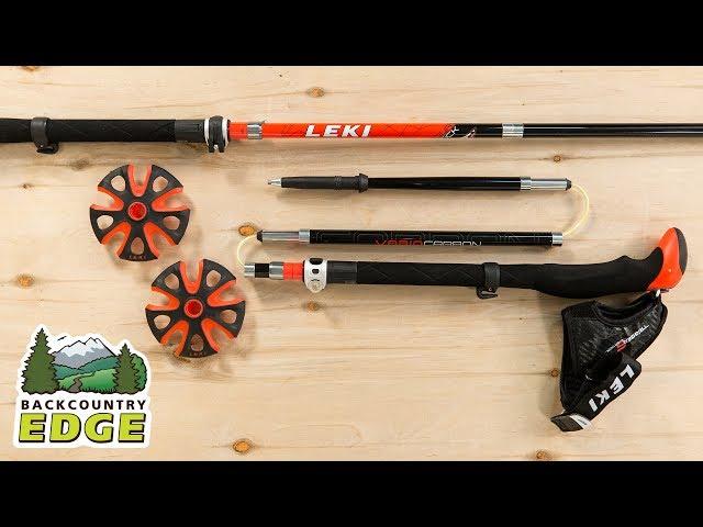 LEKI Tour Stick Vario Carbon Vertical Trekking Poles