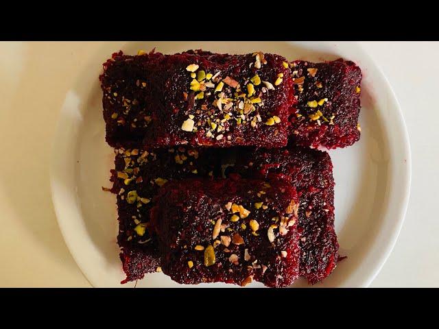 Beetroot Coconut Burfi/Easy way to make beetroot Burfi by cook with Philu#burfi#food #yummy#beetroot