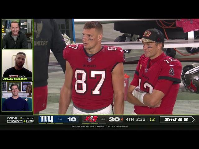 Julian Edelman analyzes Tom Brady & Gronk's sideline conversation