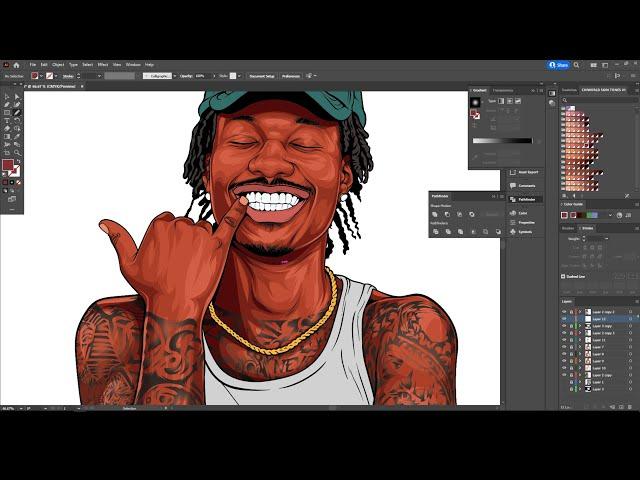 Freestyle Adobe Illustrator Duke Dennis