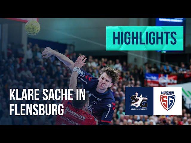 Highlights: SG Flensburg-Handewitt - SG BBM Bietigheim (Saison 2024/25) | DAIKIN Handball-Bundesliga