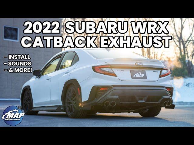 2022 Subaru WRX Cat-Back Exhaust System By MAPerformance