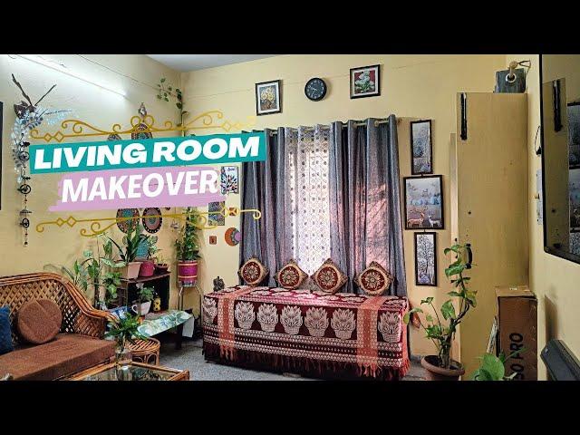 Stunning Living Room Makeover | DIY Stylish and Budget-Friendly Ideas / army quarter home tour