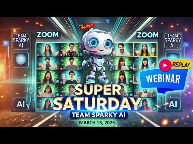  Super Saturday Sparky AI 4.5 Launch Party Replay – Don’t Miss the Future of Automated Income! 