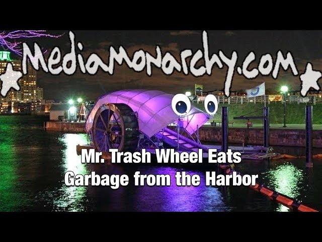 Mr. Trash Wheel Eats Garbage from the Harbor - #GoodNewsNextWeek