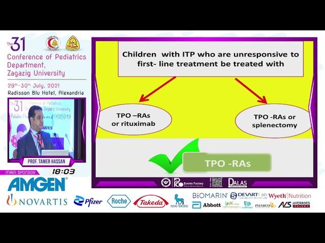 Role of Romiplostim in management of Pediatric ITP