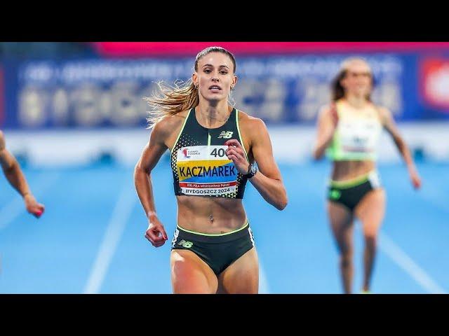 Natalia Kaczmarek • Women's 400m •  FINAL • Polish Athletics Championships  28/06/2024