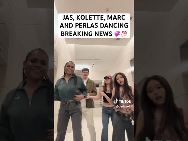 BREAKING NEWS!!  #jas #kolette #marc #perlas #pbbgen11 #breakingnews #dance #dancecover