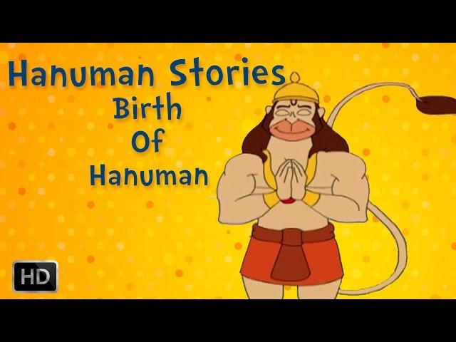 Hanuman Story in English - Birth Of Hanuman - Animated - Kids Short Stories