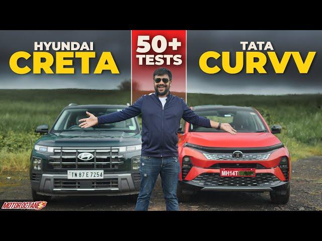 Tata Curvv vs Hyundai Creta Comparison